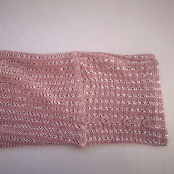 Kleio Ladies Size Medium Dusty Rose 3/4 Length Sleeve Boatneck Sweater - Picture 6 of 9